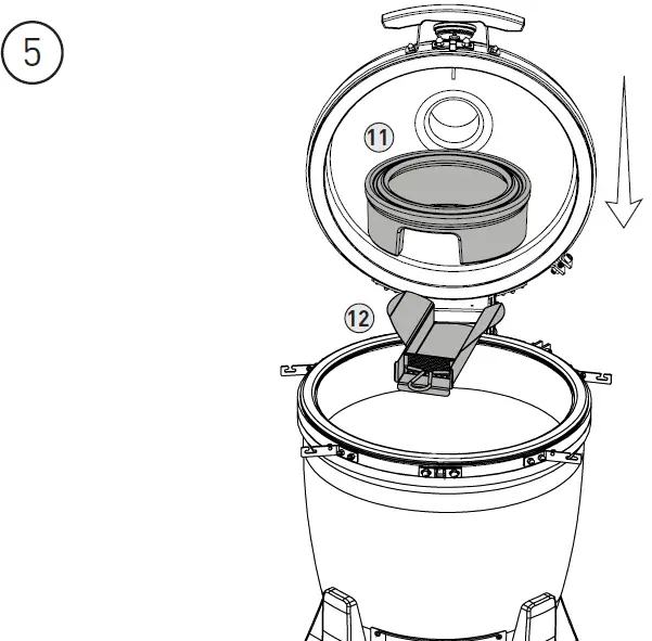 KAMADOJOE KJ15040721 Classic III Outdoor Cooking fig 8