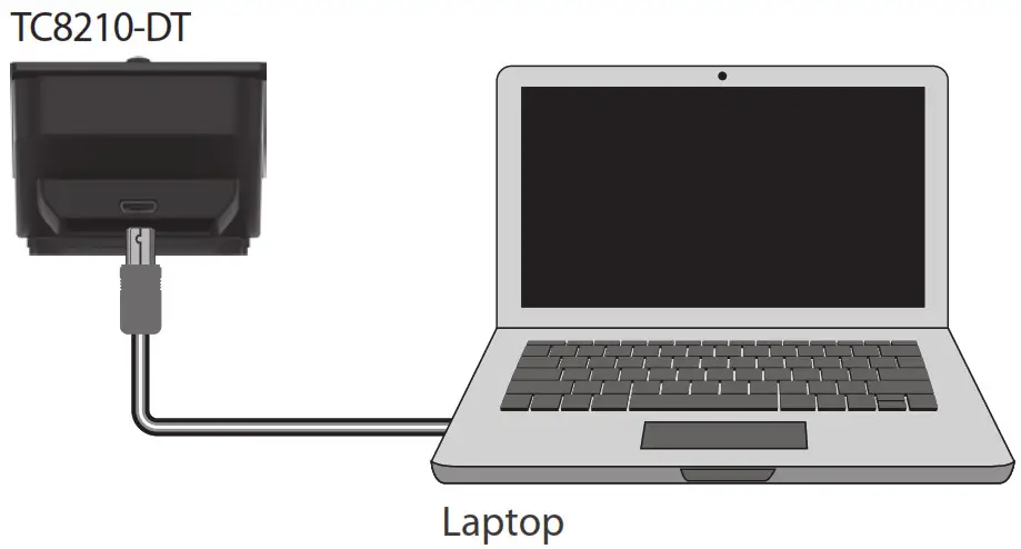Connecting the TC8210-DT Desktop Controller