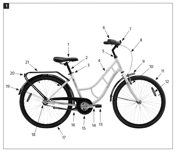 KAYOBA 006385 Childern's Bike 1
