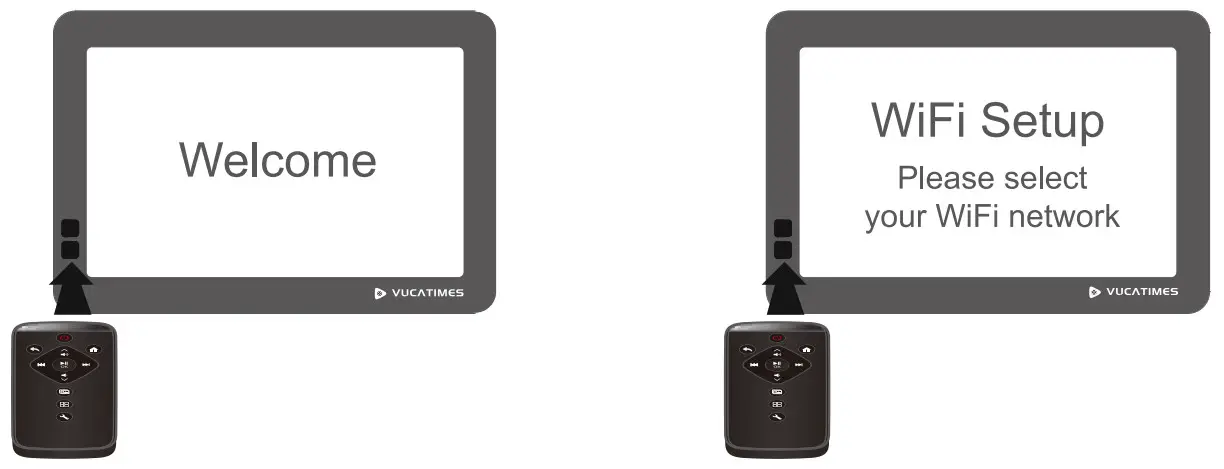 VUCATIMES V8 WiFi Digital Picture Frame - first
