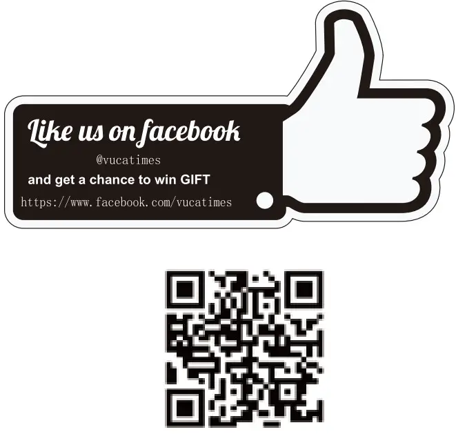 VUCATIMES V8 WiFi Digital Picture Frame - qr