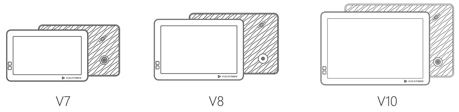VUCATIMES V8 WiFi Digital Picture Frame