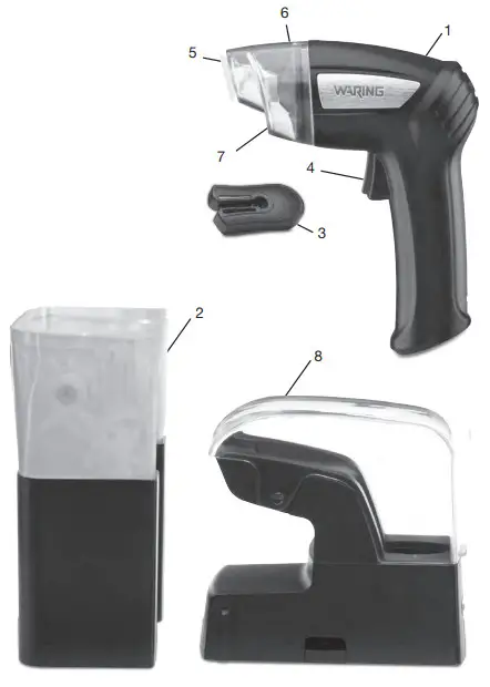 WARING COMMERCIAL WVS50 Handheld Vacuum Sealing System-fig1