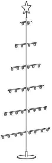 IKEA AA 2283538 1 VINTER Hanging Decoration