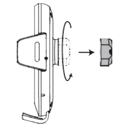 DesertWest CTEZ100 Wireless Car Charger Mount 4