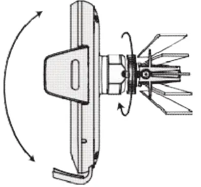 DesertWest CTEZ100 Wireless Car Charger Mount 8
