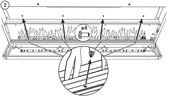 Removing The Flame Efeect