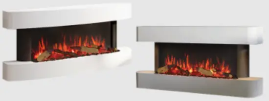 GAZCO Arosa 140 LED Electric Stove with Thermostatic Remote Control