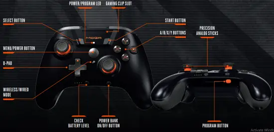 PowerA 1509756-01 CP5.A Plus Bluetooth Controller controler system