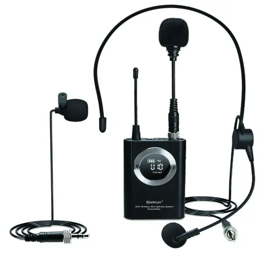 BIETRUN WXM 25 USB Multi-Function Wireless Microphone System