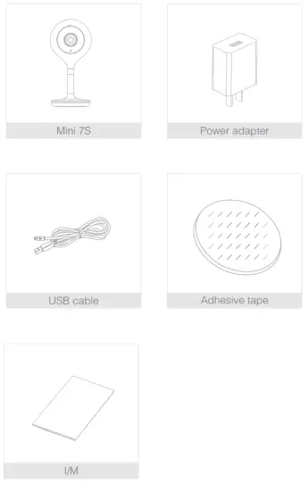 MEARI Mini 7S IP Camera - fig