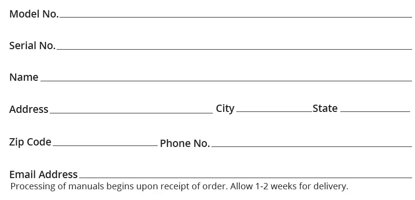 Order Form