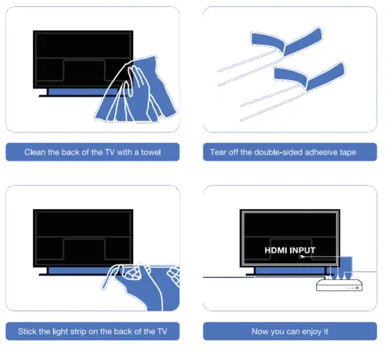 GLEDOPTO GL SN 002 Ambient TV Backlight Kit