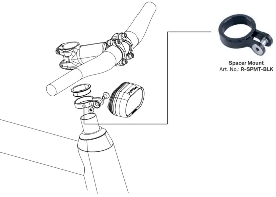 SUPERNOVA GoPro Front Light Mount - 1