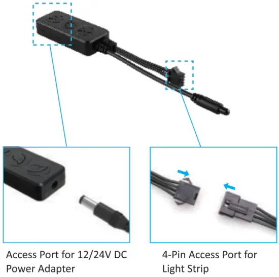 Ustellar UT33360 LED RGB Light Strip - FIG 2