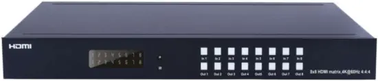 FOXUN MX11B 8x8 HDMI2 0 Matrix