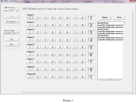FOXUN MX11B 8x8 HDMI2 0 Matrix - Fig 3