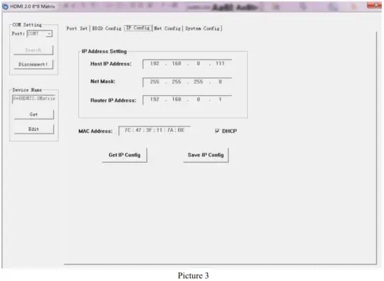 FOXUN MX11B 8x8 HDMI2 0 Matrix - Fig 5