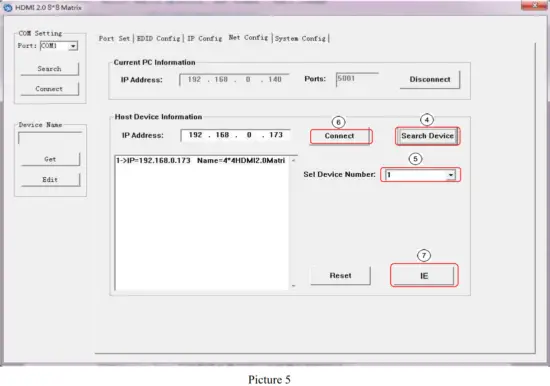 FOXUN MX11B 8x8 HDMI2 0 Matrix - Fig 7