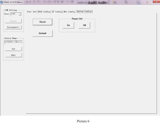 FOXUN MX11B 8x8 HDMI2 0 Matrix - Fig 8