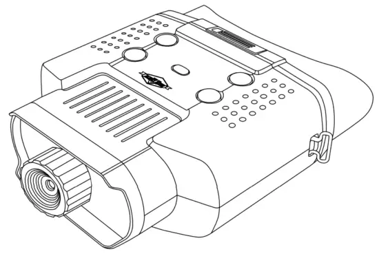 HIKE CREW HIKNVB200 Night Vision Binoculars -