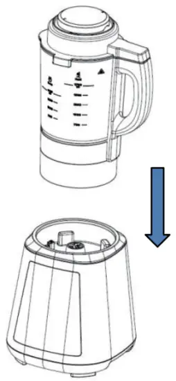 COSTWAY EP24954US Multi-Function Blender User Manual Operation Instruction