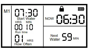 Diivoo Electronic Water CHILDREN LOCK