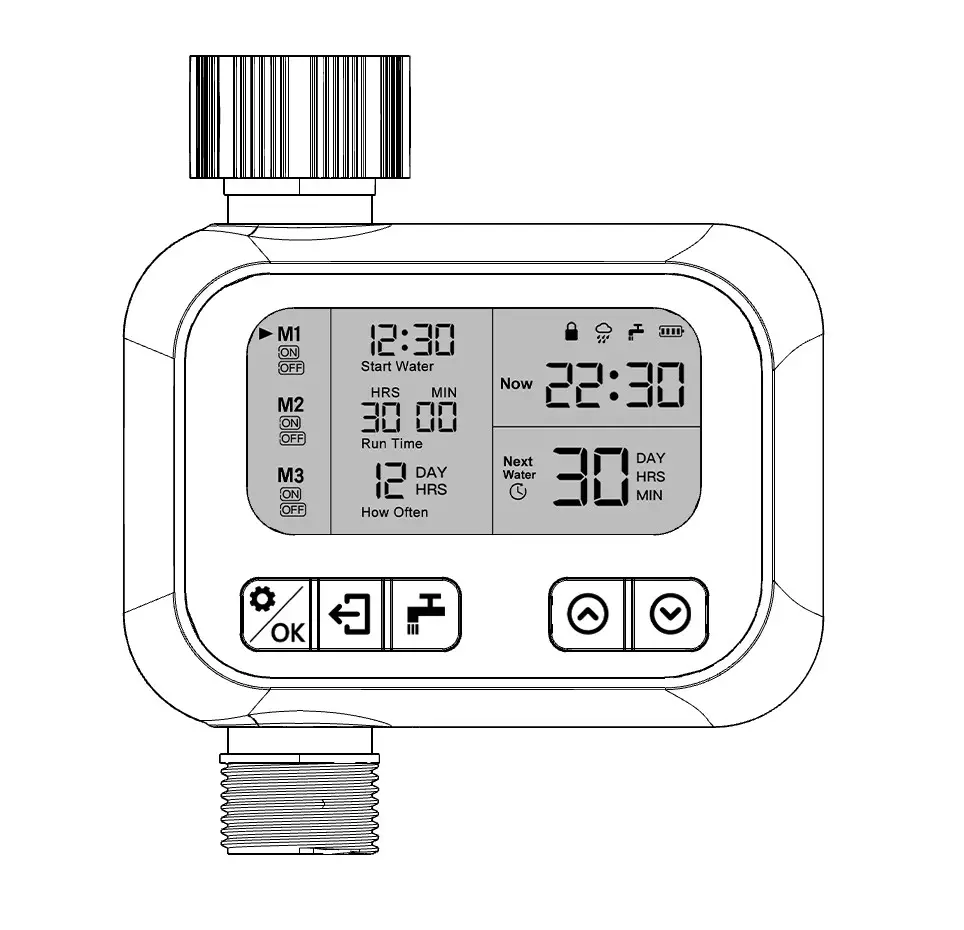 Diivoo Electronic Water Timer