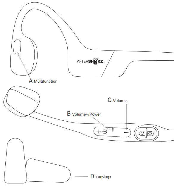 SHOKZ AS800 Aeropex Open Ear Endurance Headphones - How to Set Up Aeropex