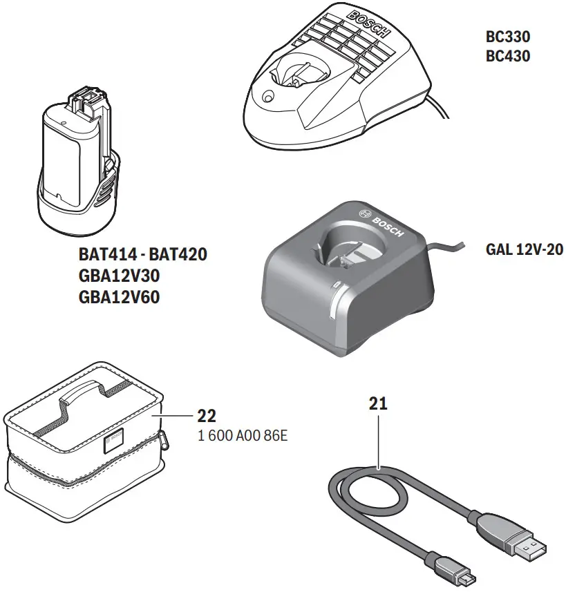 Bosch GTC 400C THERMO CAMERA - Overview 1