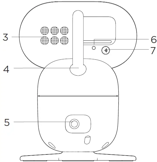 motorola PIP1610-2 HD Connect 5.0 Inch Wi-Fi HD Video Baby Monitor 02