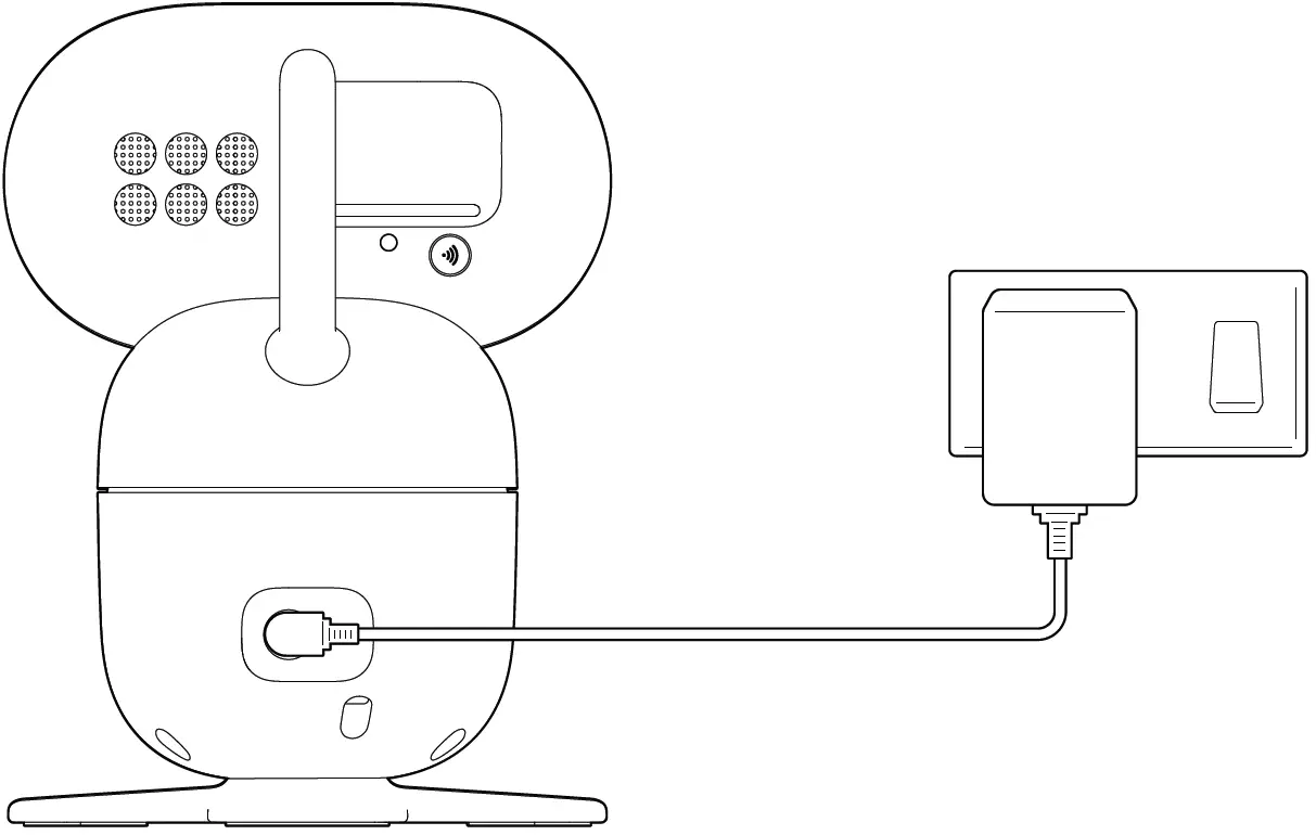 motorola PIP1610-2 HD Connect 5.0 Inch Wi-Fi HD Video Baby Monitor 05