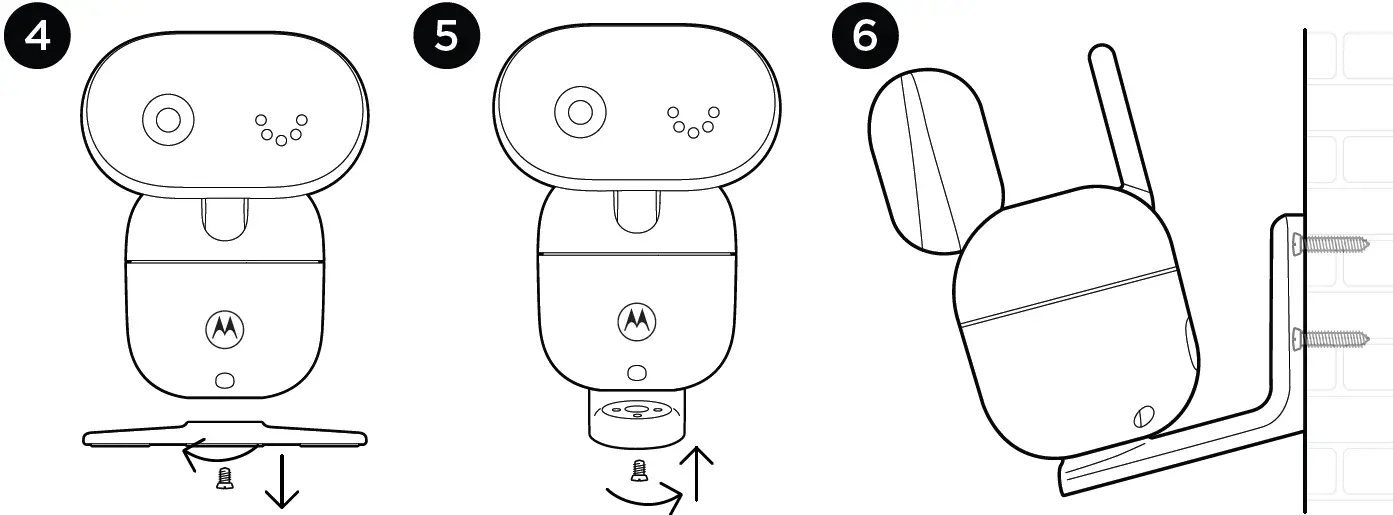 motorola PIP1610-2 HD Connect 5.0 Inch Wi-Fi HD Video Baby Monitor 08