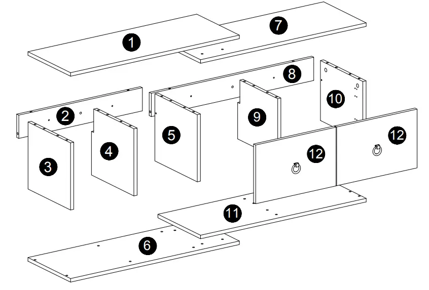 BYBLIGHT-BB-XK00097GX-55-Inch-Whit--Floating-Mount-TV-Stand--fig-1