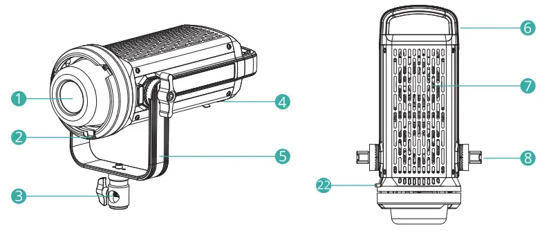 CLAR Illumi Max 350 High Performance LED Light -