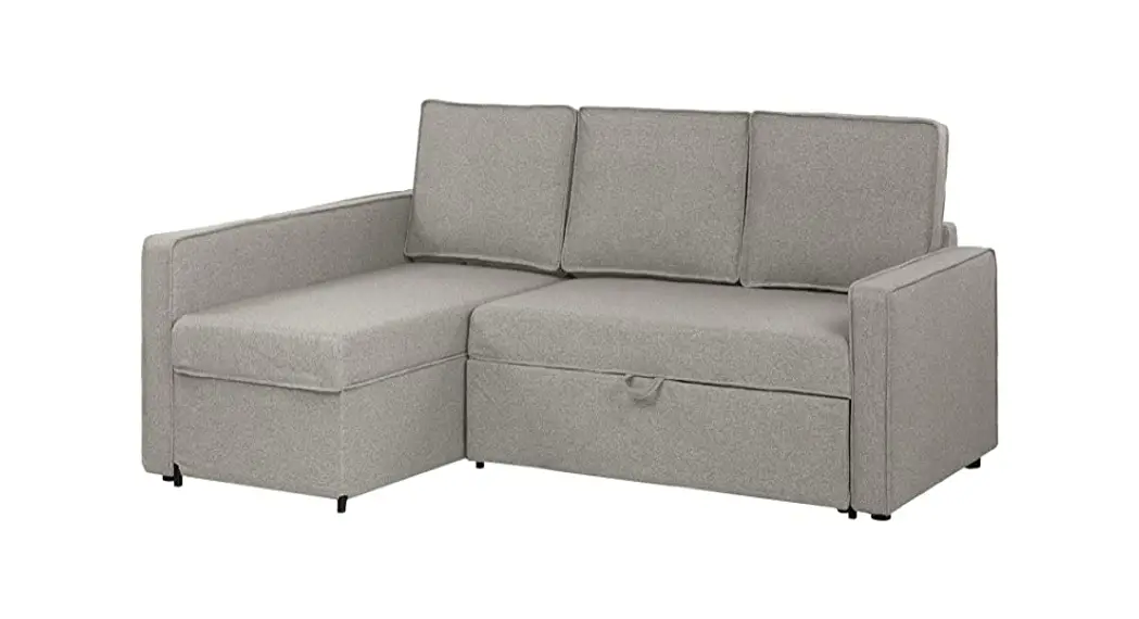 Simple Relax 89136 87.75 In. W Woven Fabric Sleeper Sectional Sofa Instruction Manual