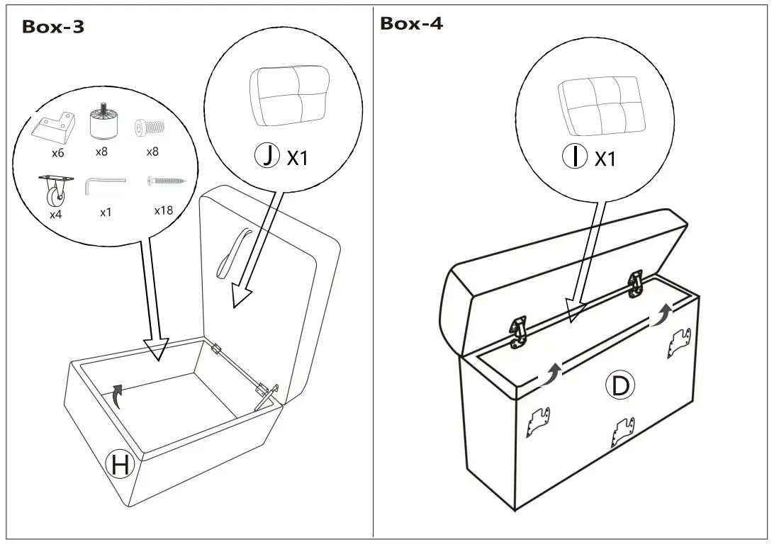 SIMPLE RELAX 89136 87 75 in W Woven Fabric Sleeper Sectional Sofa - fig 4