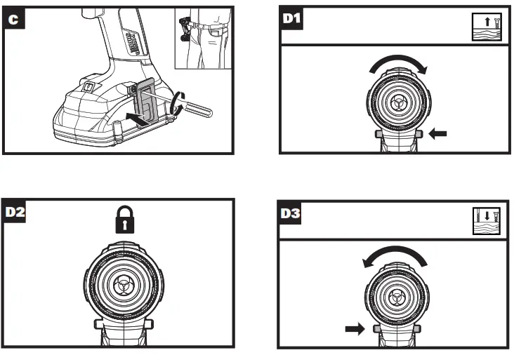 WORX WX108L 20V Cordless Drill and Driver - FIG 2