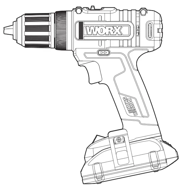 WORX WX108L 20V Cordless Drill and Driver