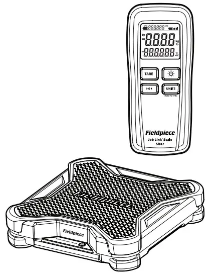 Fieldpiece SR47 Wireless Refrigerant Scale