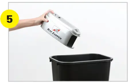 RAT ZAPPER Electronic Rat Trap - batteries