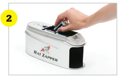 RAT ZAPPER Electronic Rat Trap - battery cover