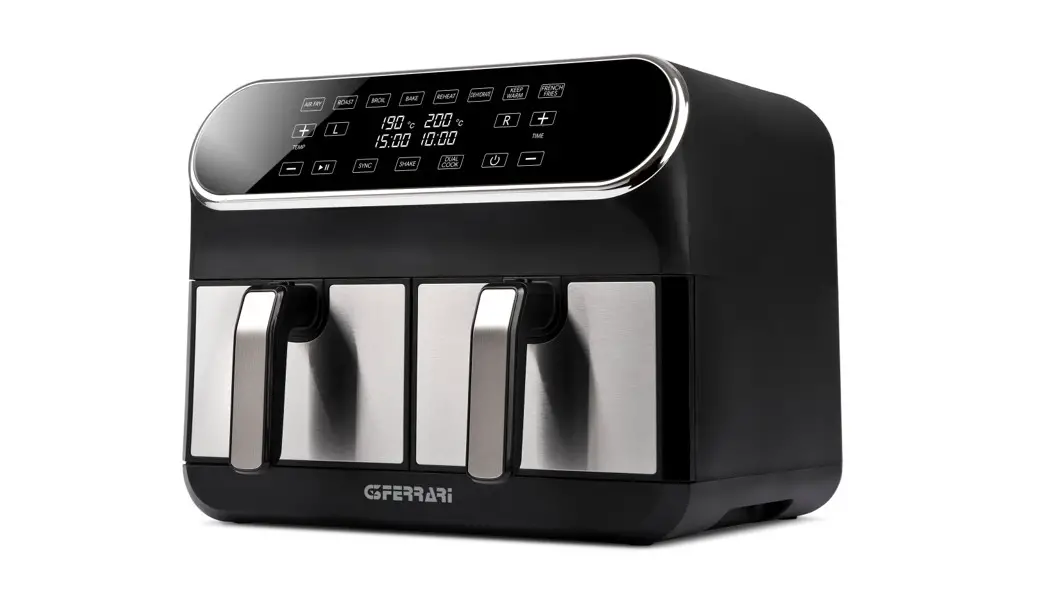Gsferrari G10150 Friggisano Duo Dual Zone Air Fryer User Manual