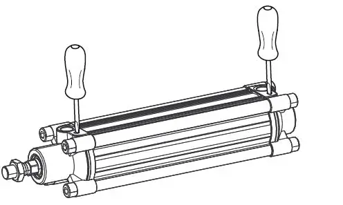 Emerson R412005817 Pneumatic Piston Rod Cylinders (ATEX) 5