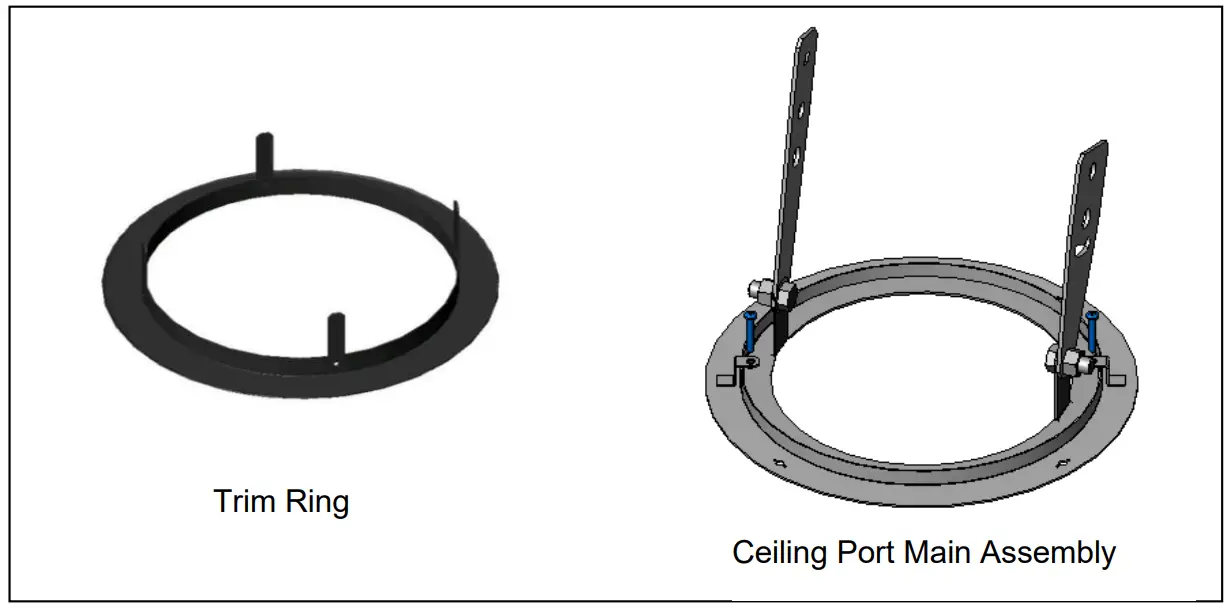 city the atrical CEILING MOUNT FOR SOURCE FOUR PAR - fig