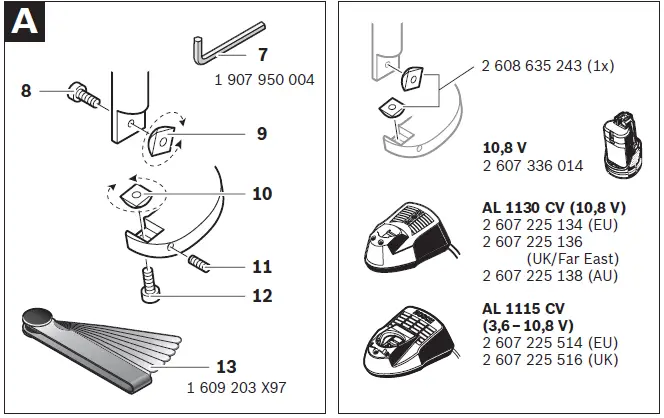 BOSCH GSC 10-8 V-LI Professional Cordless Metal Shear-2