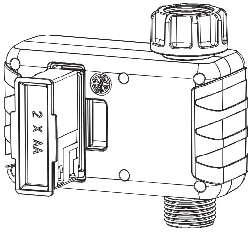 Insert Two AA Batteries