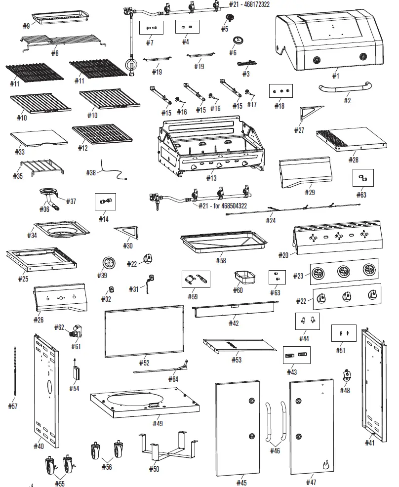 Char-Broil 468172322 Core Tru-Infrared Burner Gas Grill-12