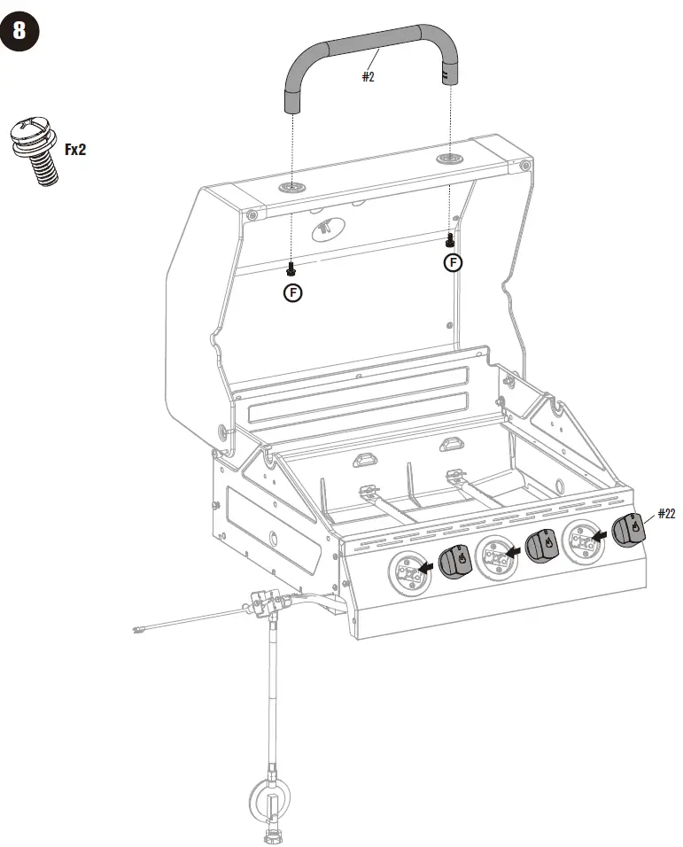Char-Broil 468172322 Core Tru-Infrared Burner Gas Grill-17