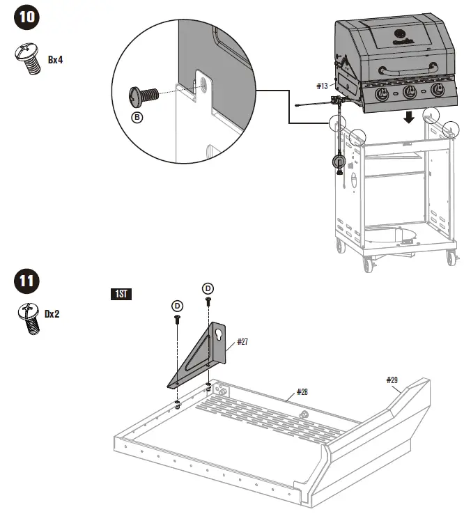 Char-Broil 468172322 Core Tru-Infrared Burner Gas Grill-23